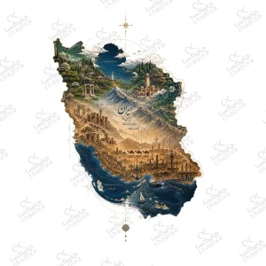 تی‌شرت نقشه ایران | Iran Map